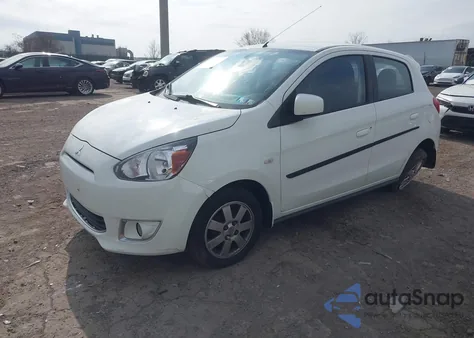 2014 Mitsubishi Mirage Es from USA, damaged, VIN ML32A4HJ9EH004456
